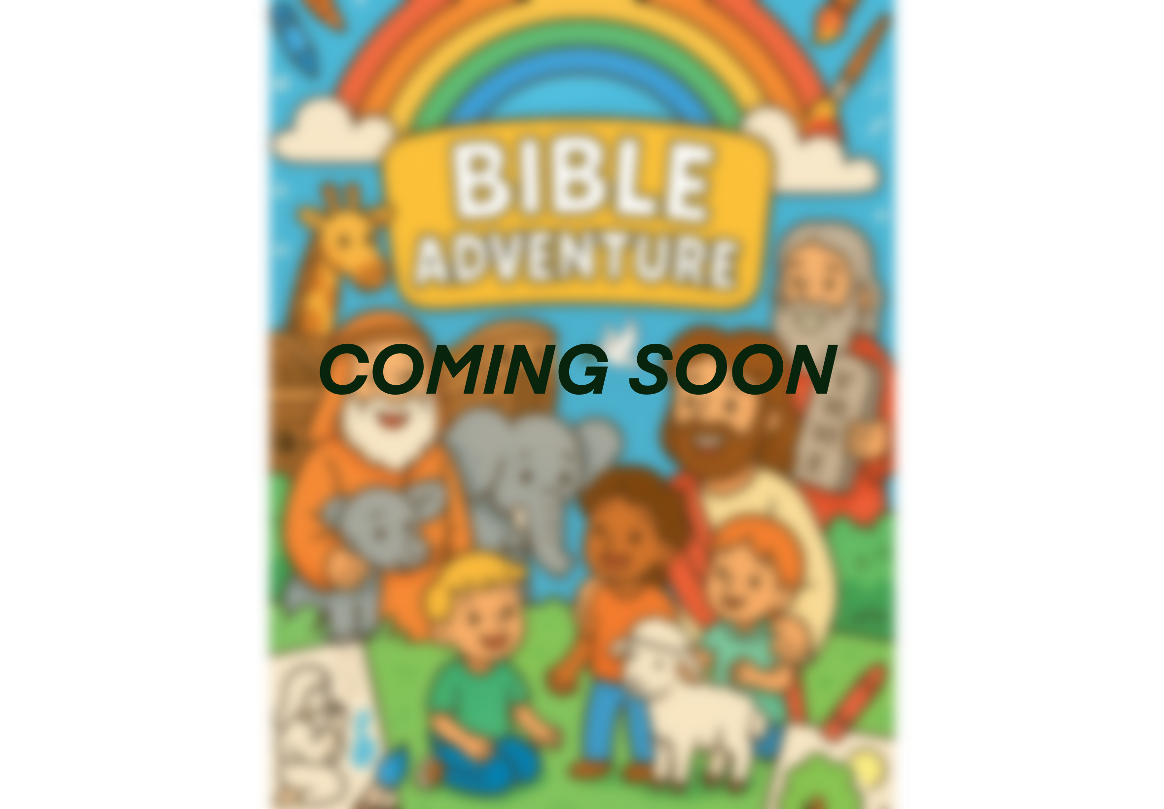 the Bible Adventure Activity Book For Kids