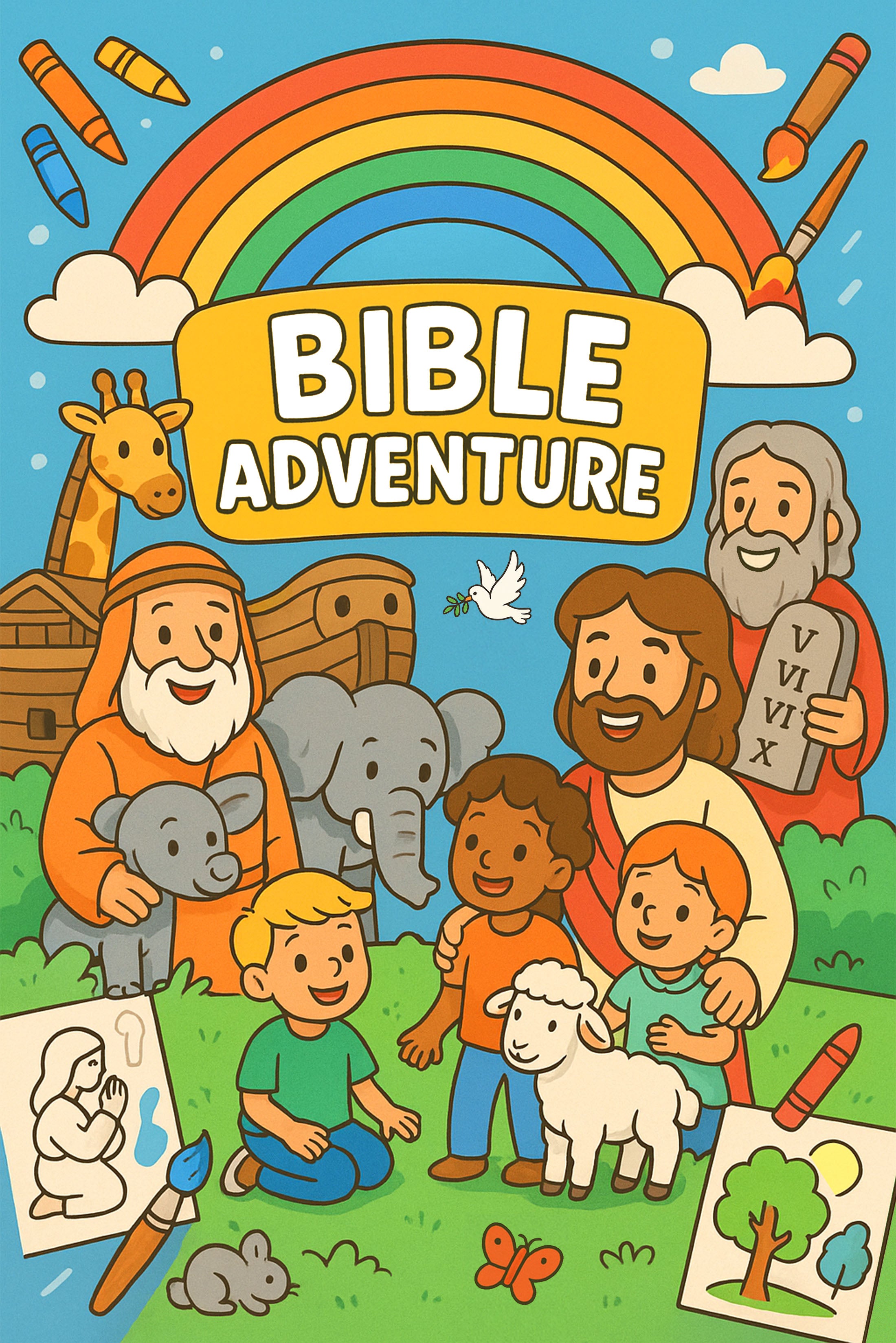 The Bible Adventure Activity Book