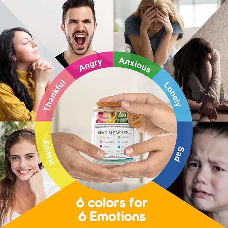 Bible Verse Prayer Jar – 90 Scripture Cards for Daily Strength, Encouragement & Inspiration